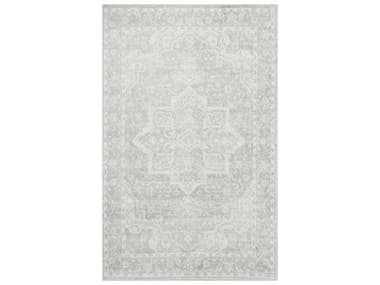 Nourison Astra Machine Washable Bordered Area Rug NRASW12GREY