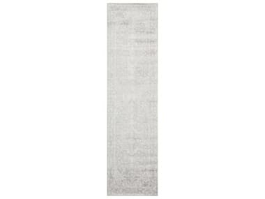 Nourison Astra Machine Washable Bordered Runner Area Rug NRASW12GREYRUN