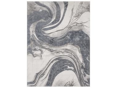 Nourison Astra Machine Washable Abstract Area Rug NRASW15IVGRYREC