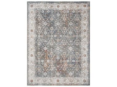 Nourison Astra Machine Washable Bordered Area Rug NRASW16IVMTCREC