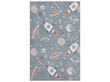 Nourison Astra Machine Washable Graphic Area Rug NRASW18BLMTC