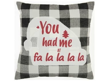Nourison Holiday Pillows Multicolor 18'' x 18'' Pillow NRBX164MULTI