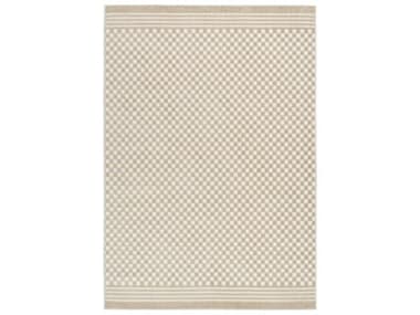 Nourison Care Free Geometric Area Rug NRCAF02BEIGEREC