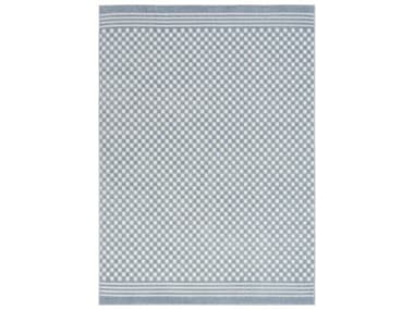 Nourison Care Free Geometric Area Rug NRCAF02BLUEREC