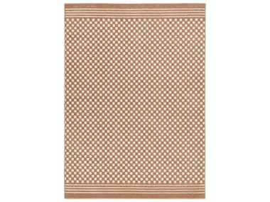 Nourison Care Free Geometric Area Rug NRCAF02COPPRREC