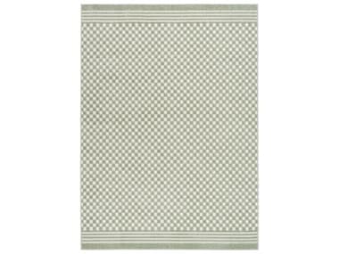 Nourison Care Free Geometric Area Rug NRCAF02GREENREC