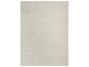 Nourison Care Free Abstract Area Rug NRCAF04BEIGEREC