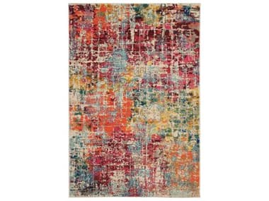 Nourison Celestial Abstract Area Rug NRCES13PINKMULTICOLOR
