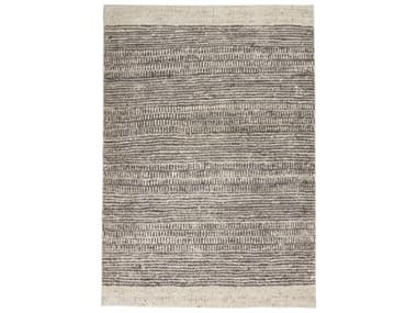 Nourison Etched Area Rug NRCK72IVGRY