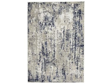 Nourison Cyrus Abstract Area Rug NRCYR03IVNAV