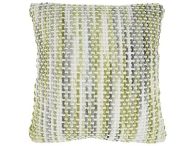 Nourison Life Styles Green / Grey 20'' x 20'' Pillow NRDC059GRNGY