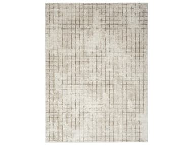 Nourison Dew Geometric Area Rug NRDEW02IVBGE