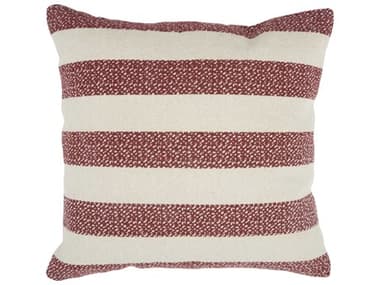 Nourison Life Styles Red 20'' x 20'' Pillow NRDL508RED