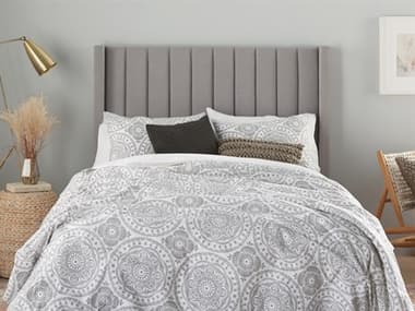 Nourison Dreamscape Grey Queen Three-Piece Comforter Set NRDSC03GREYQ