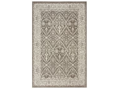 Nourison Eco Cycle Bordered Area Rug NRECY04IVMOC