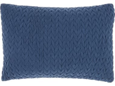 Nourison Life Styles Blue Pillow NRET299BLUE