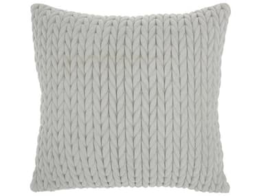 Nourison Life Styles Light Grey Pillow NRET299LTGRY