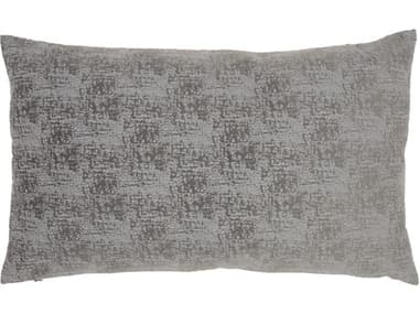 Nourison Life Styles Charcoal Pillow NRET438CHARC
