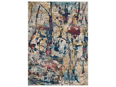 Nourison Fusion Abstract Area Rug NRFSS10CRMTC