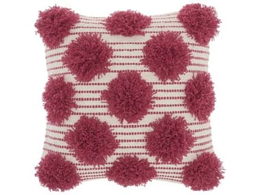 Nourison Life Styles Hot Pink 18'' x 18'' Pillow NRGC575HOTPK