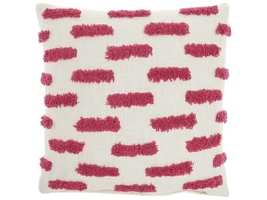 Nourison Life Styles Hot Pink 18'' x 18'' Pillow NRGC576HOTPK