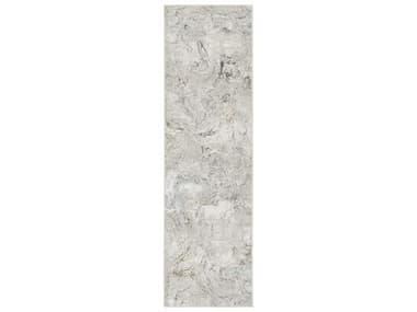 Nourison Glitz Abstract Runner Area Rug NRGLZ20GRYMTRUN