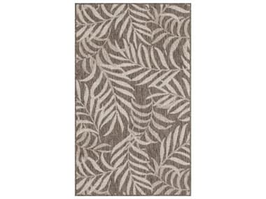 Nourison Garden Oasis Floral Area Rug NRGOA01MOCHA