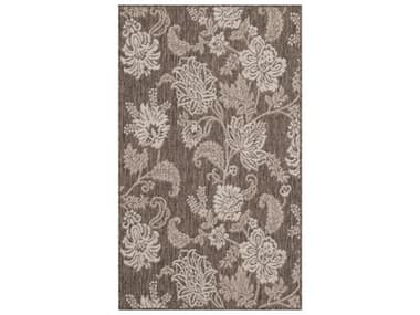 Nourison Garden Oasis Floral Area Rug NRGOA03MOCHA