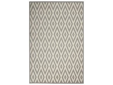 Nourison Grafix Geometric Area Rug NRGRF18WHTGY