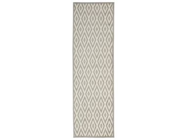 Nourison Grafix Geometric Runner Area Rug NRGRF18WHTGYRUN