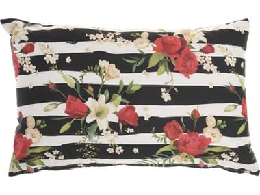 Nourison Outdoor Pillows Multicolor Pillow NRGT121MULTI
