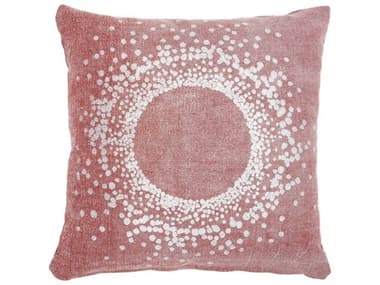 Nourison Life Styles Red 18'' x 18'' Pillow NRGT626RED