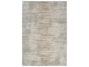 Nourison Home Texture Abstract Area Rug NRHMT01IVGRY