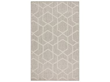 Nourison Horizon Geometric Area Rug NRHOZ01GREY