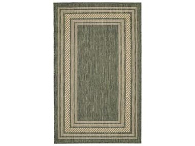 Nourison Horizon Bordered Area Rug NRHOZ03GREEN