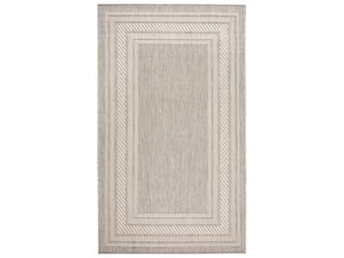 Nourison Horizon Bordered Area Rug NRHOZ03GREY