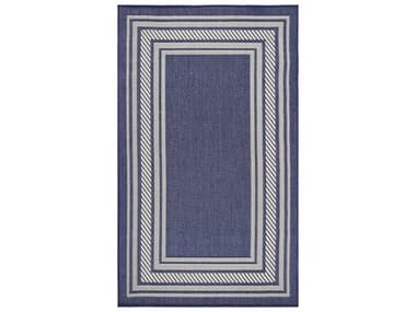 Nourison Horizon Bordered Area Rug NRHOZ03NAVY