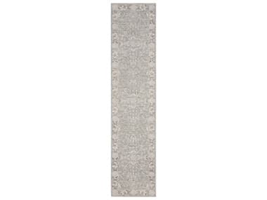 Nourison Infinite Bordered Runner Area Rug NRIFT01BLUIVRUN