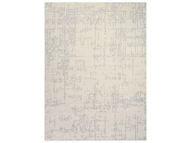 Nourison Ivory Hues Abstract Area Rug NRIVH01IVGRY