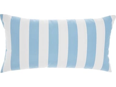 Nourison Outdoor Pillows Turquoise Pillow NRL0388TURQU