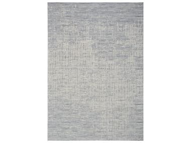 Nourison Lillian Abstract Area Rug NRLIL02IVBLU