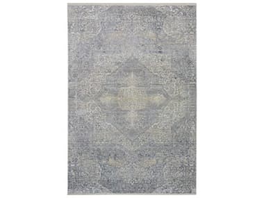 Nourison Lustrous Weave Bordered Area Rug NRLUW04BLGRY