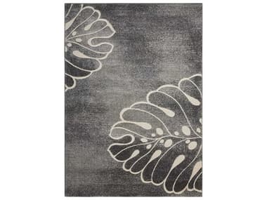 Nourison Maxell Floral Area Rug NRMAE04GREY