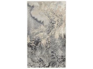 Nourison Maxell Abstract Area Rug NRMAE08GREY