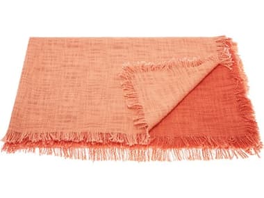 Nourison Life Styles Coral Throw Blanket NRMD201CORAL