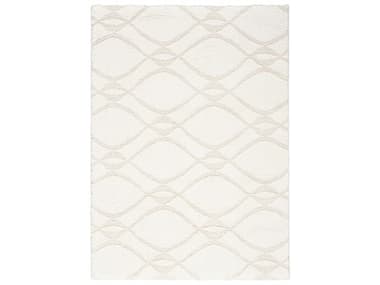 Nourison Modern Shag Moroccan Area Rug NRMMD03IVBGE