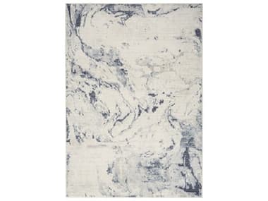 Nourison Motion Abstract Area Rug NRMTT06IVBLU