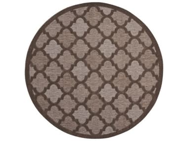 Nourison Easy Care Moroccan Area Rug NRNES01BROWNROU