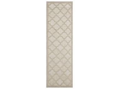 Nourison Easy Care Moroccan Runner Area Rug NRNES01CREAMRUN