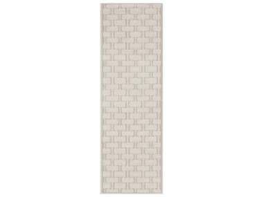 Nourison Nordic Geometric Runner Area Rug NRNRC01IVGRYRUN